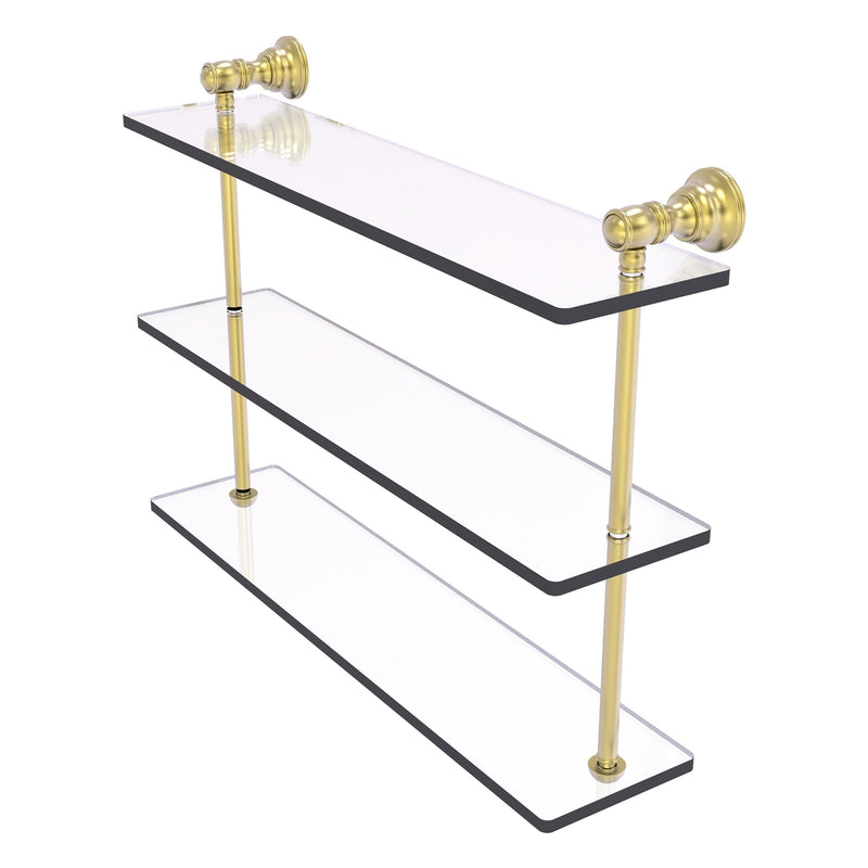 Carolina Collection Triple Glass Shelf