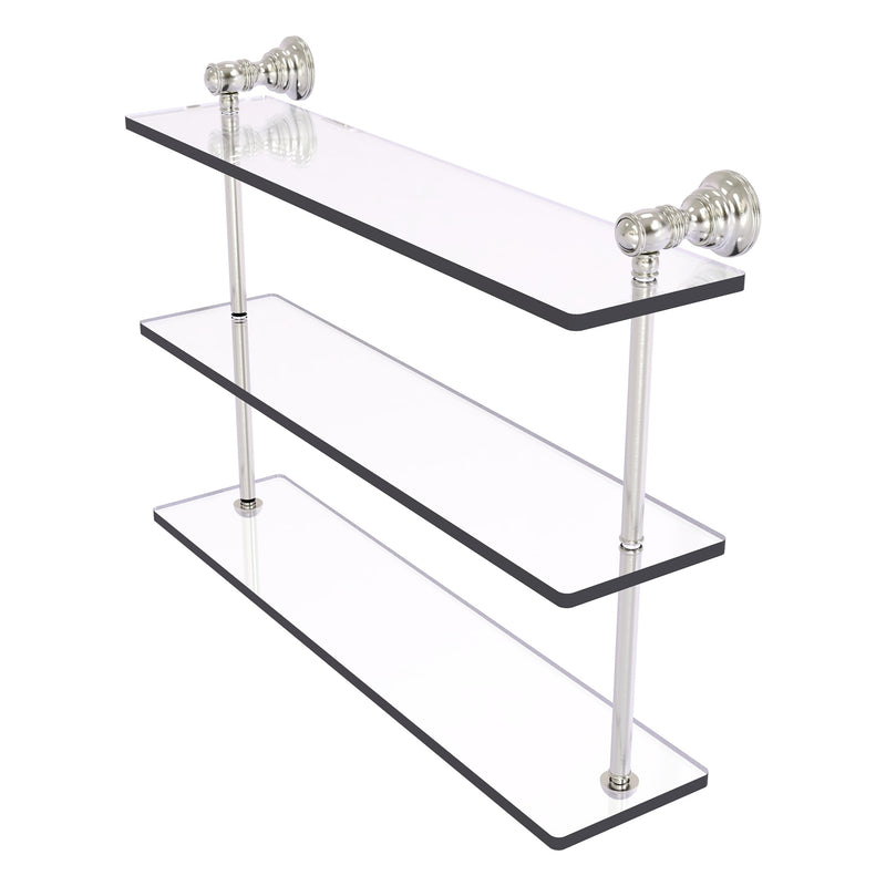 Carolina Collection Triple Glass Shelf