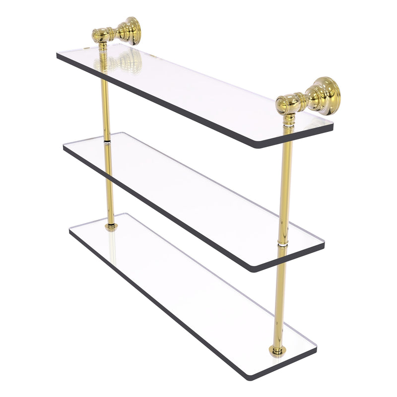 Carolina Collection Triple Glass Shelf