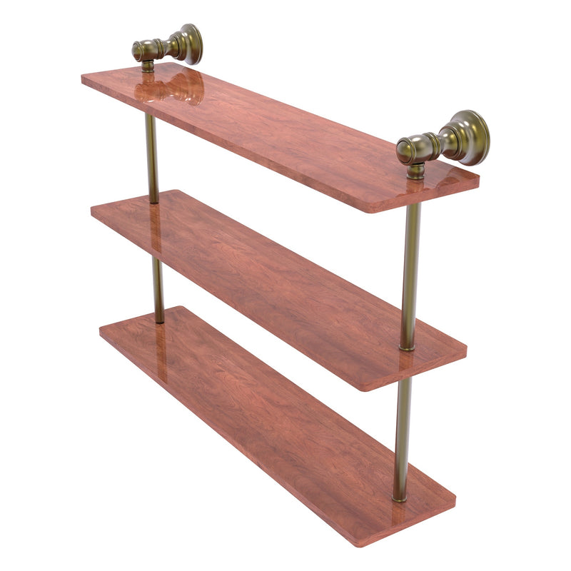 Carolina Collection Triple Wood Shelf