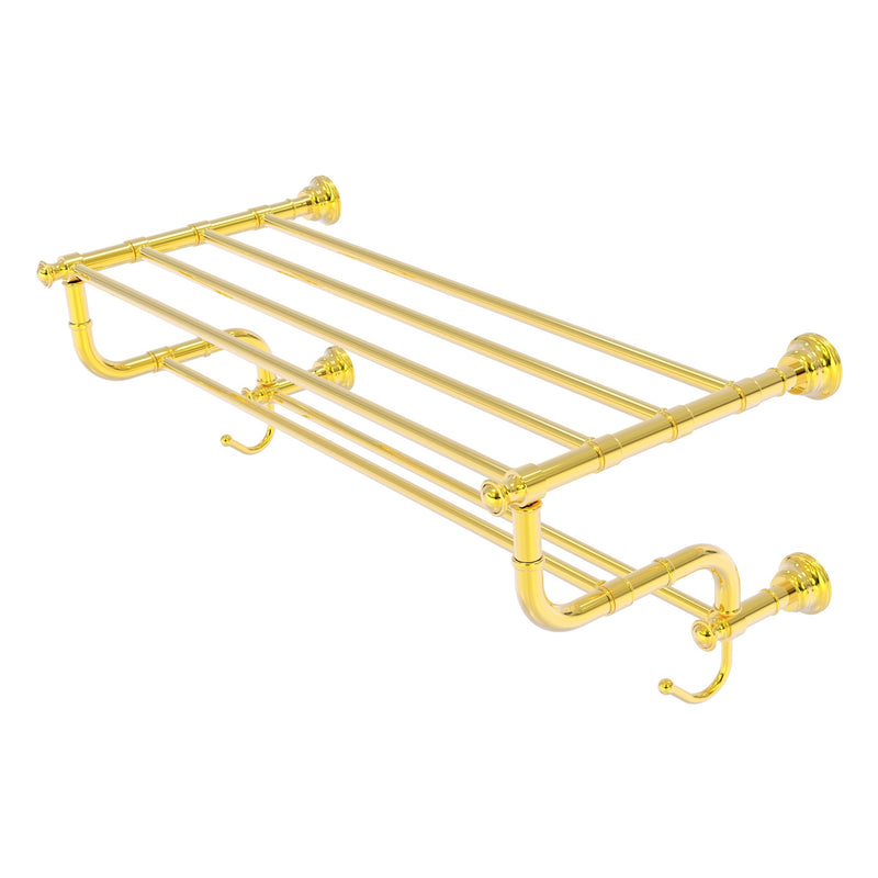 Carolina Collection Towel Shelf with Double Towel Bar