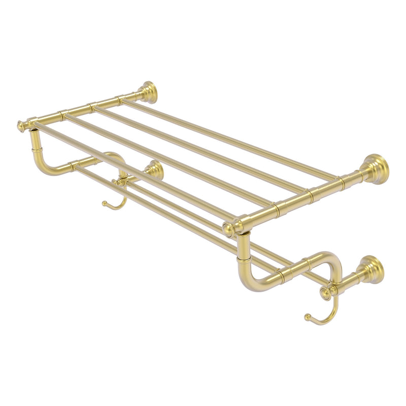 Carolina Collection Towel Shelf with Double Towel Bar