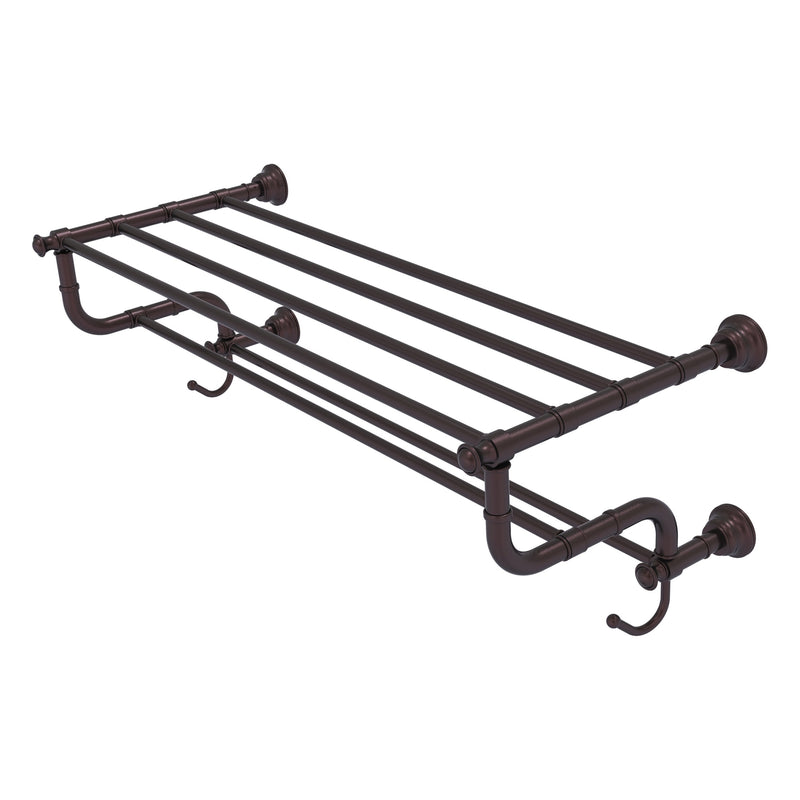 Carolina Collection Towel Shelf with Double Towel Bar