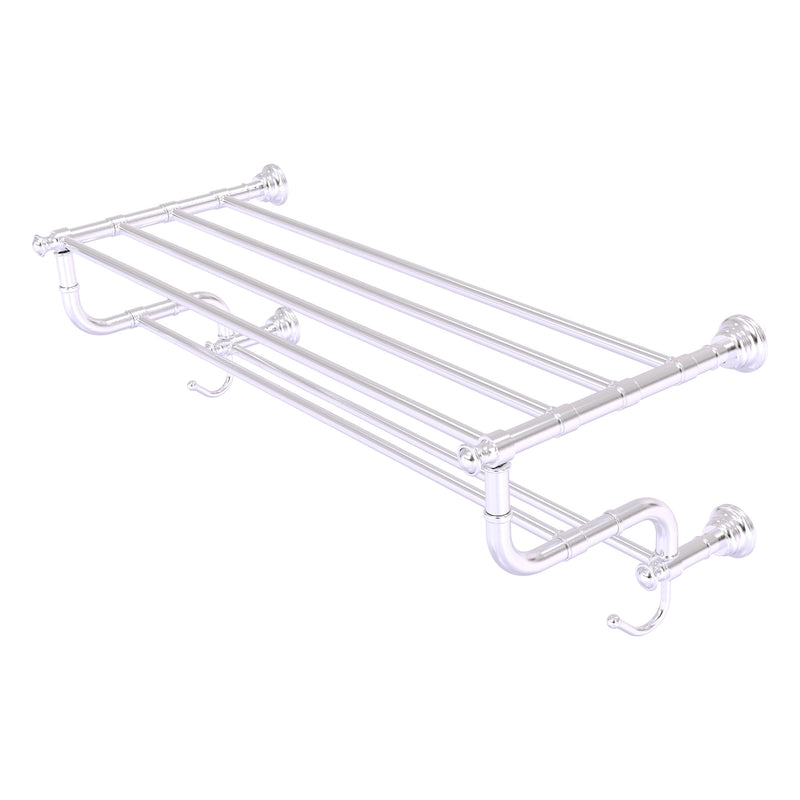 Carolina Collection Towel Shelf with Double Towel Bar