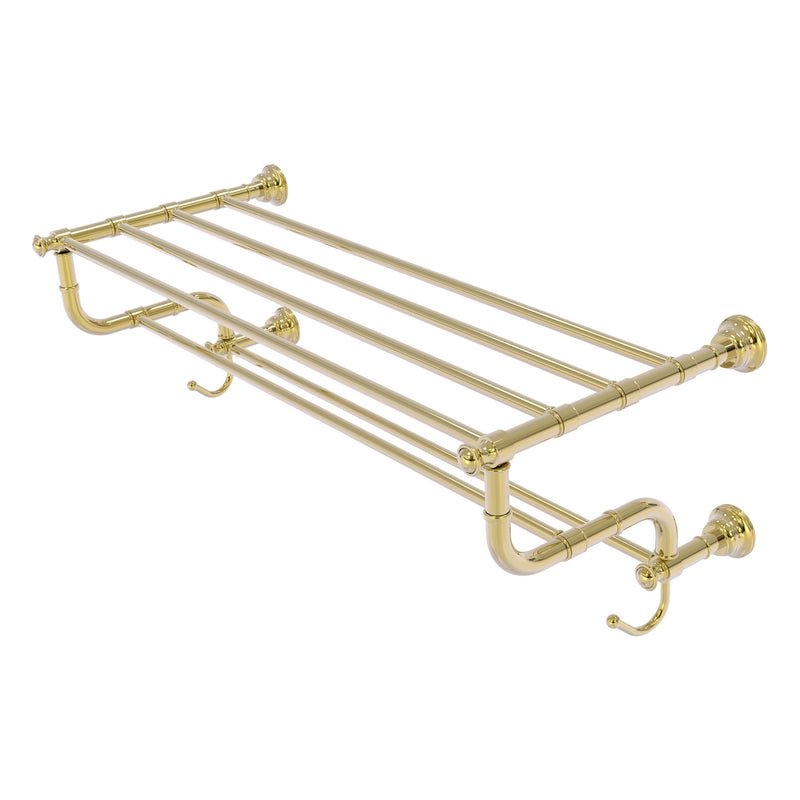 Carolina Collection Towel Shelf with Double Towel Bar