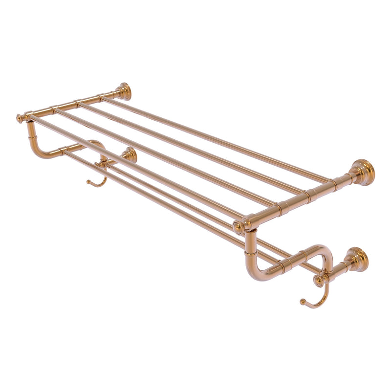 Carolina Collection Towel Shelf with Double Towel Bar