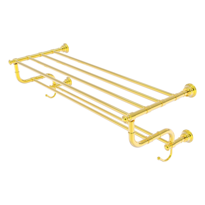 Carolina Collection Towel Shelf with Double Towel Bar