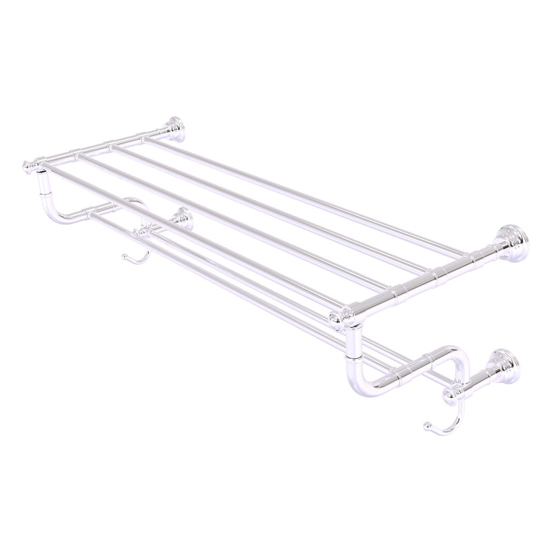 Carolina Collection Towel Shelf with Double Towel Bar