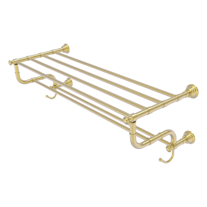 Carolina Collection Towel Shelf with Double Towel Bar