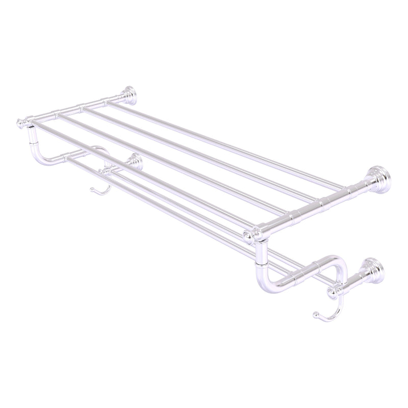 Carolina Collection Towel Shelf with Double Towel Bar