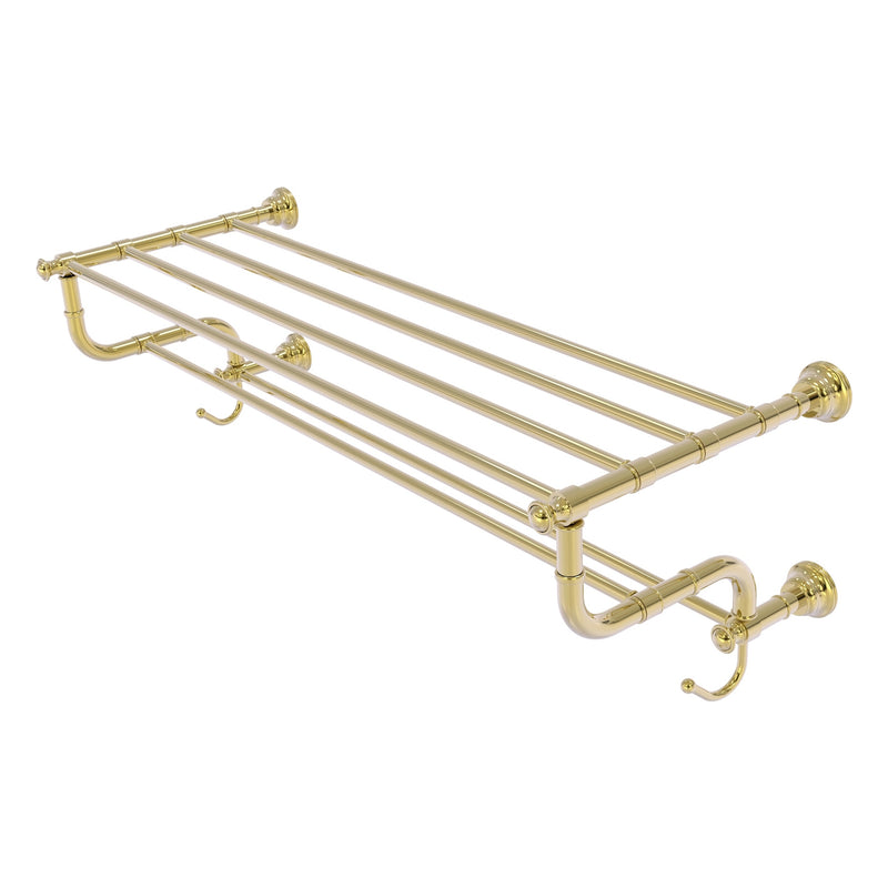 Carolina Collection Towel Shelf with Double Towel Bar