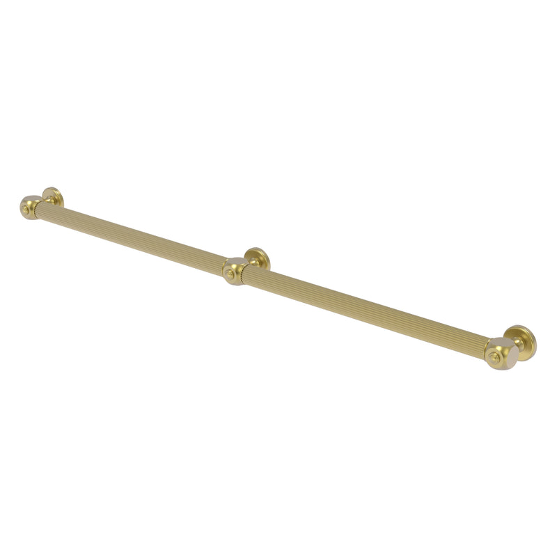 Cube Design Reeded 3 Post Grab Bar - 42 inch