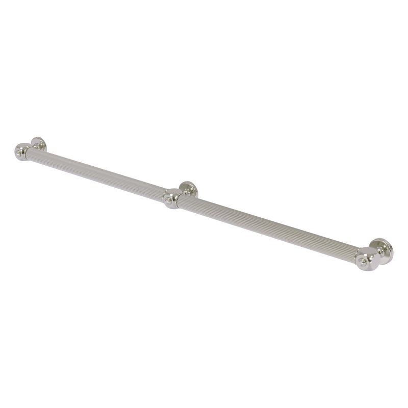 Cube Design Reeded 3 Post Grab Bar - 60 inch