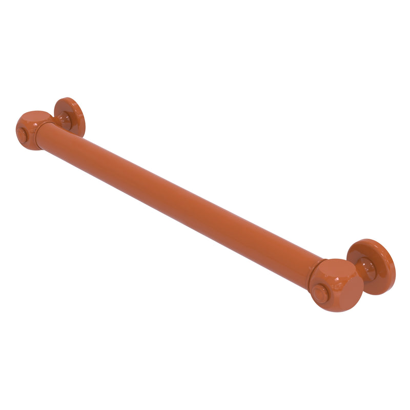 Cube Design Smooth Grab Bar - 24 inch