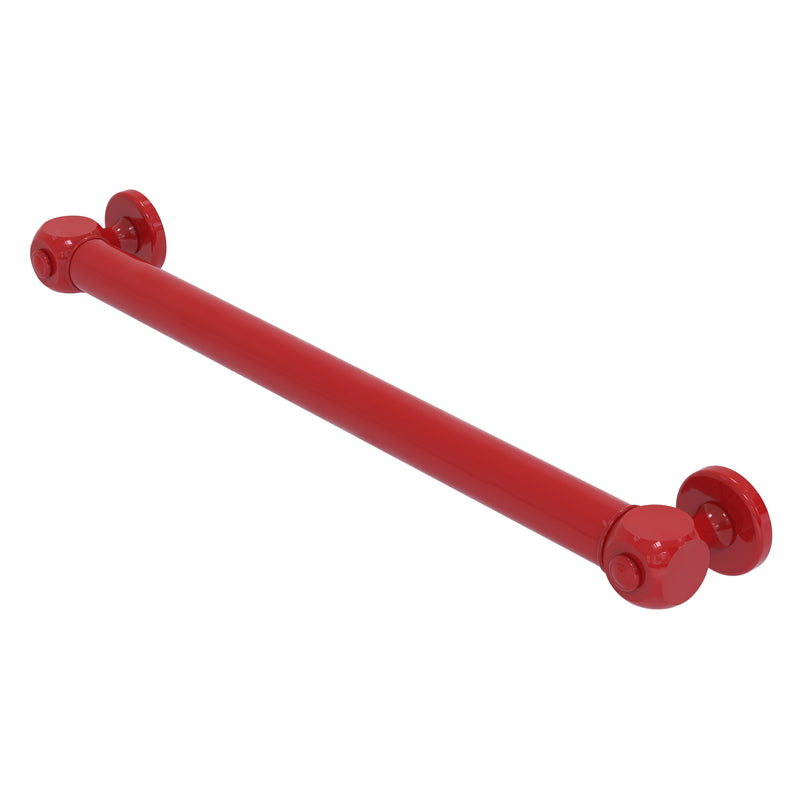 Cube Design Smooth Grab Bar - 24 inch