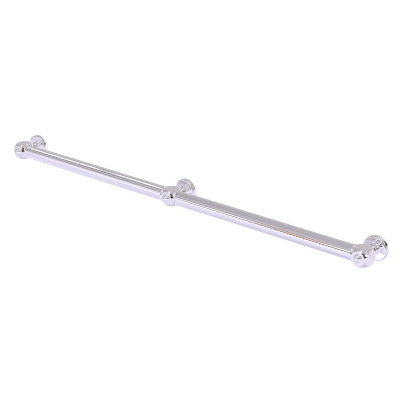 Cube Design Smooth 3 Post Grab Bar - 42 inch