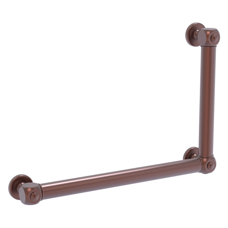 Cube Design Smooth 90 deg Right Hand Grab Bar