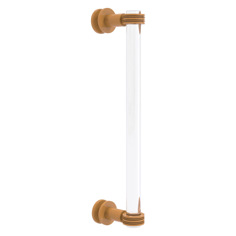 Clearview Collection Single Side Shower Door Pull with Dotted Accents