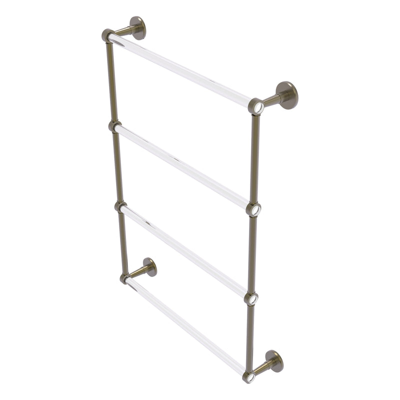 Clearview Collection 4 Tier Ladder Towel Bar with Smooth Accents