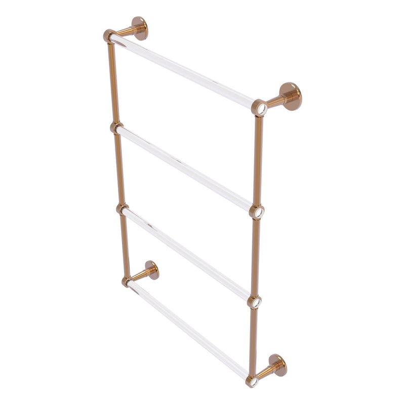 Clearview Collection 4 Tier Ladder Towel Bar with Smooth Accents