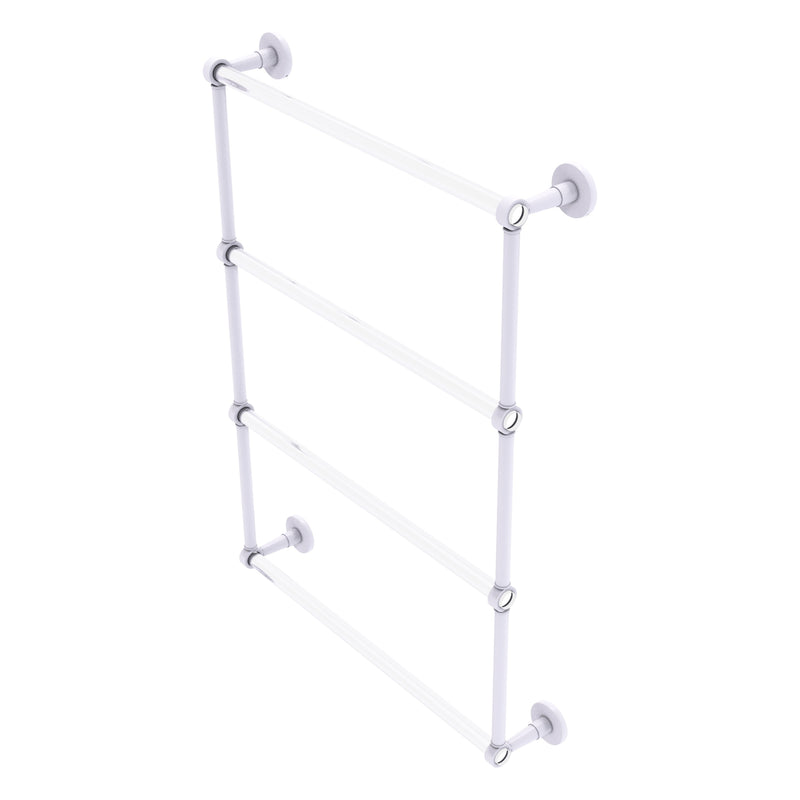 Clearview Collection 4 Tier Ladder Towel Bar with Smooth Accents