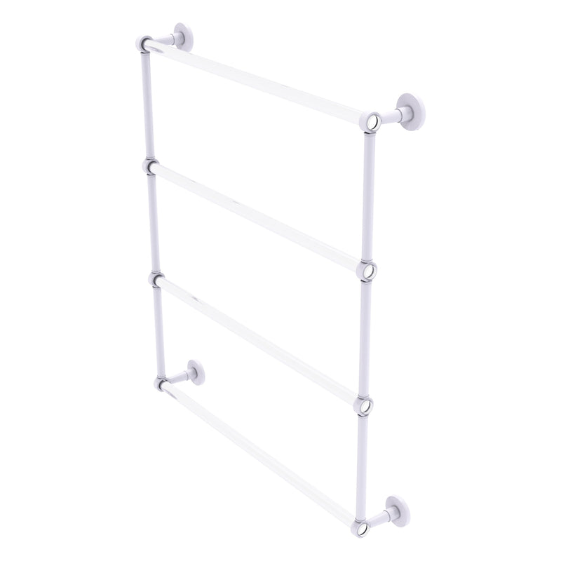 Clearview Collection 4 Tier Ladder Towel Bar with Smooth Accents