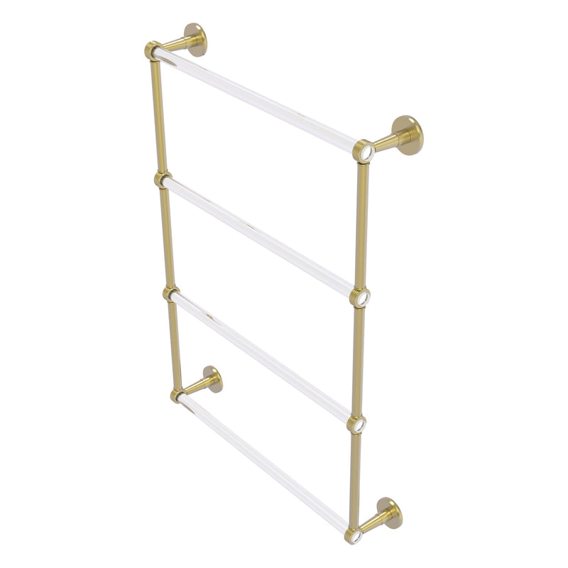 Clearview Collection 4 Tier Ladder Towel Bar with Grooved Accents