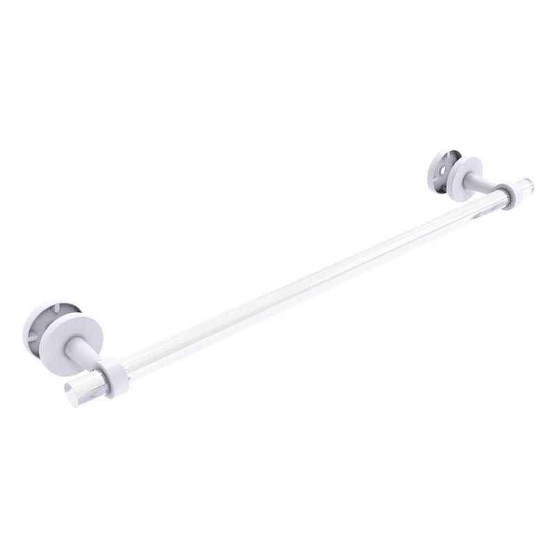 Clearview Collection Shower Door Towel Bar with Smooth Accents