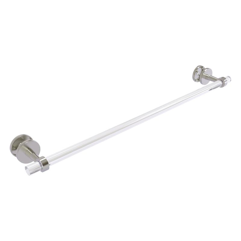 Clearview Collection Shower Door Towel Bar with Smooth Accents