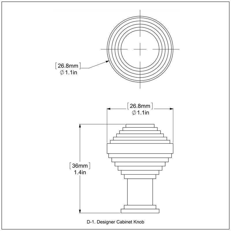 Designer Cabinet Knob