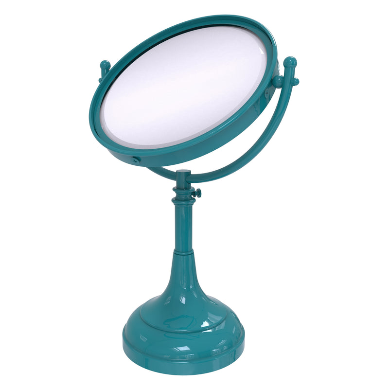 Height Adjustable 8 Inch Vanity Top Make-Up Mirror