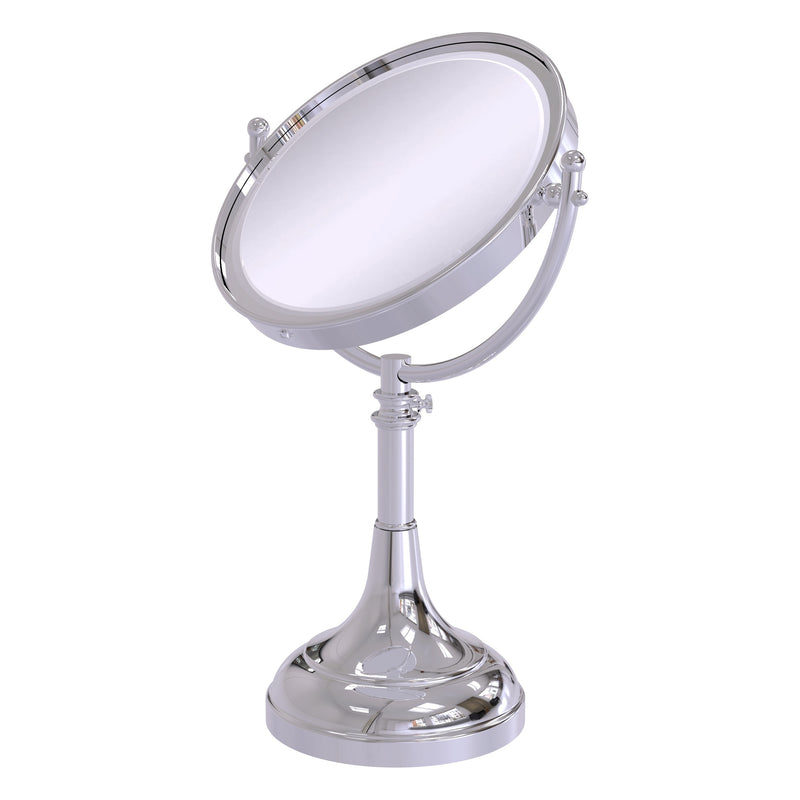 Height Adjustable 8 Inch Vanity Top Make-Up Mirror