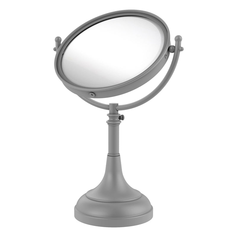 Height Adjustable 8 Inch Vanity Top Make-Up Mirror