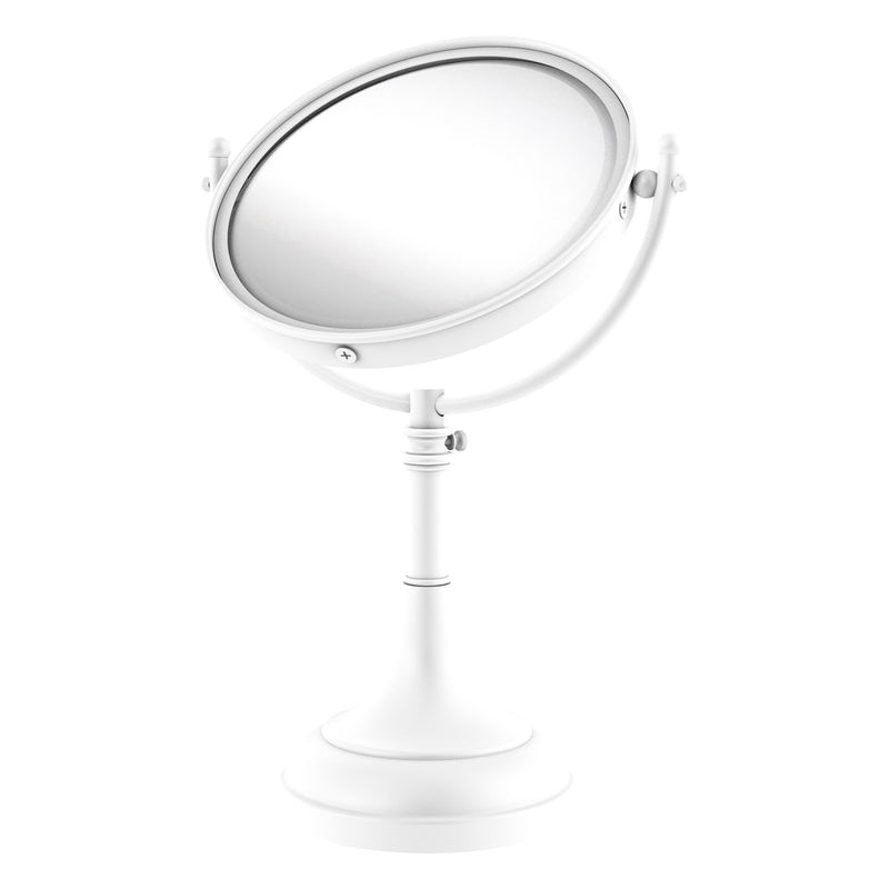 Height Adjustable 8 Inch Vanity Top Make-Up Mirror