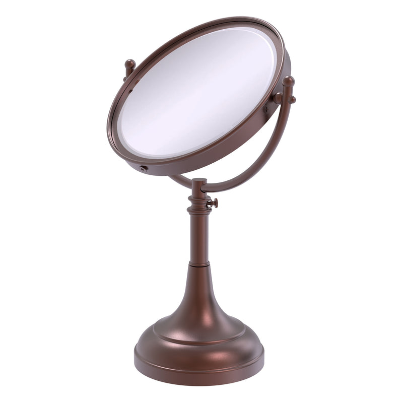 Height Adjustable 8 Inch Vanity Top Make-Up Mirror