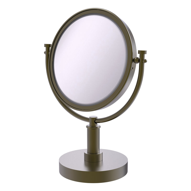 8 Inch Vanity Top Make-Up Mirror with Smooth Accents