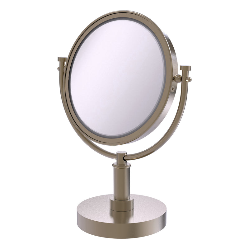 8 Inch Vanity Top Make-Up Mirror with Smooth Accents