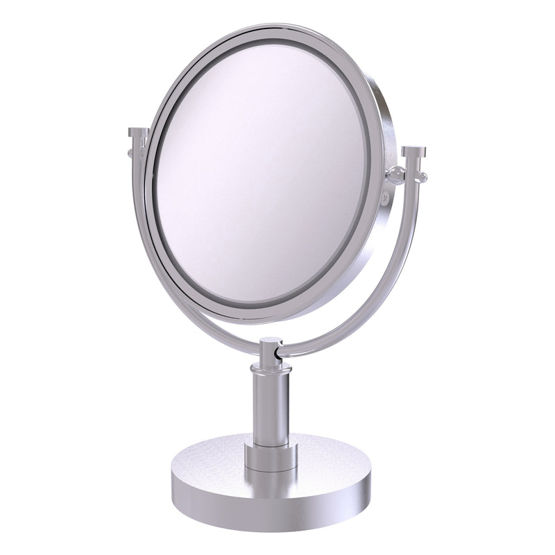 8 Inch Vanity Top Make-Up Mirror with Smooth Accents