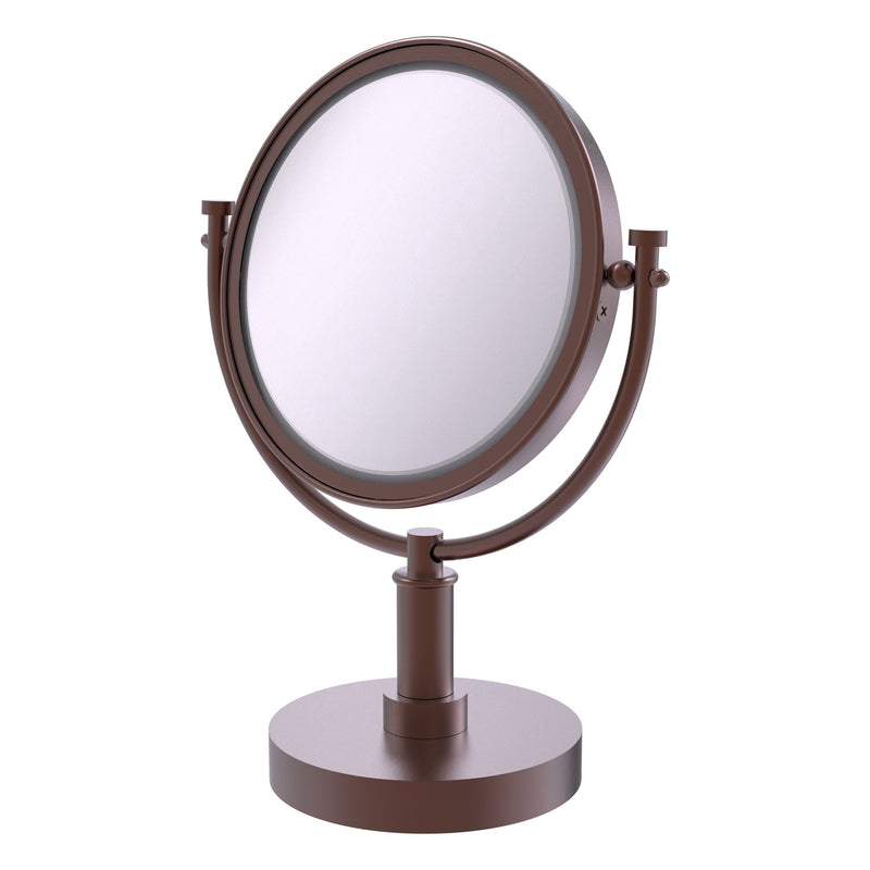 8 Inch Vanity Top Make-Up Mirror with Smooth Accents