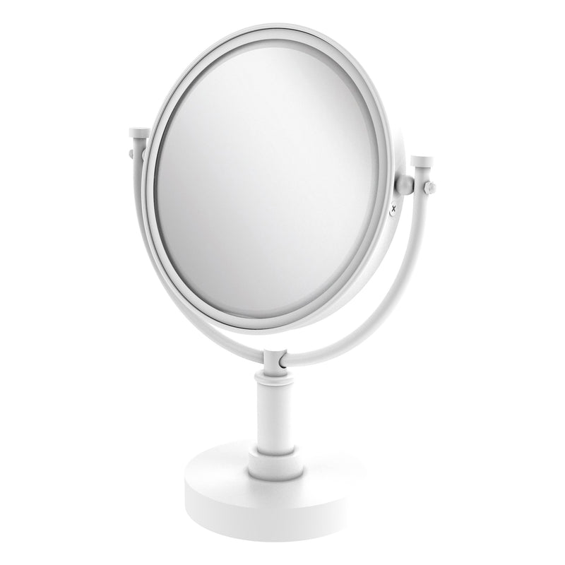 8 Inch Vanity Top Make-Up Mirror with Smooth Accents