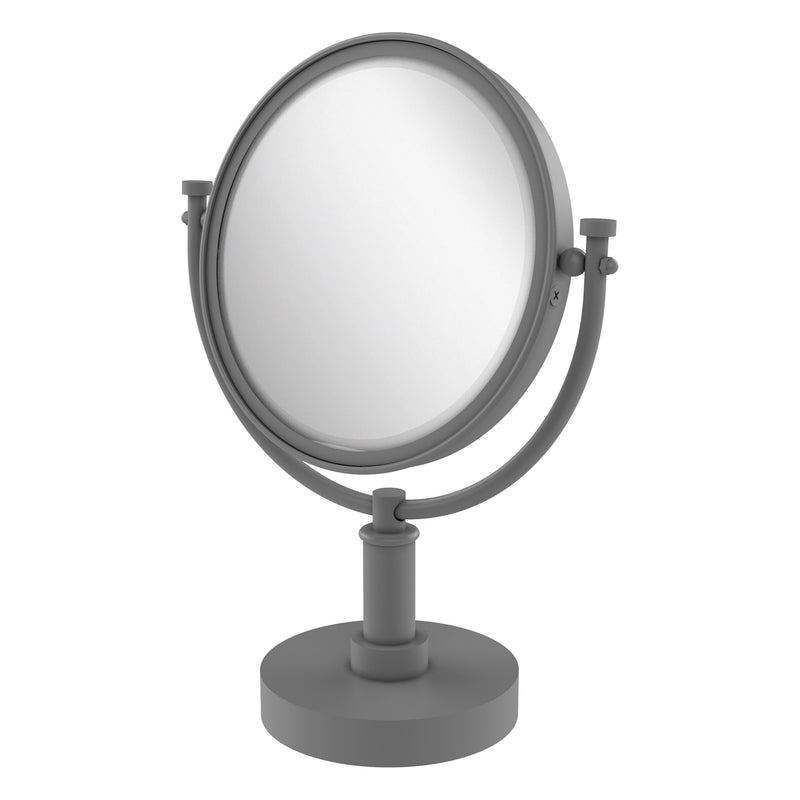 8 Inch Vanity Top Make-Up Mirror with Smooth Accents