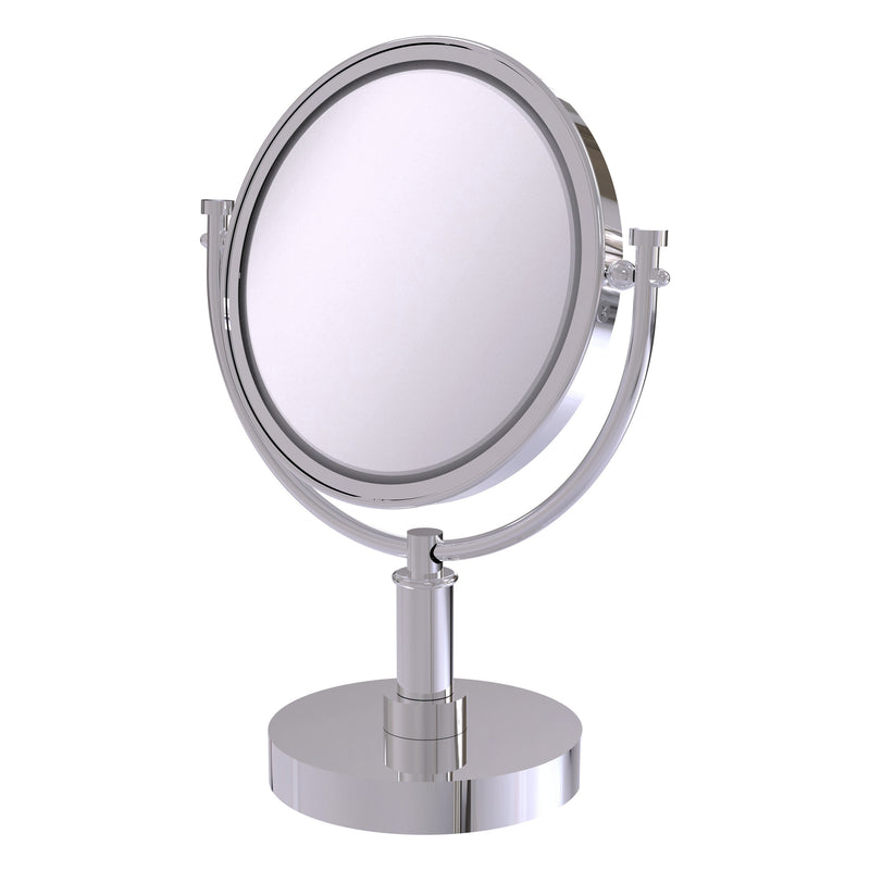 8 Inch Vanity Top Make-Up Mirror with Smooth Accents