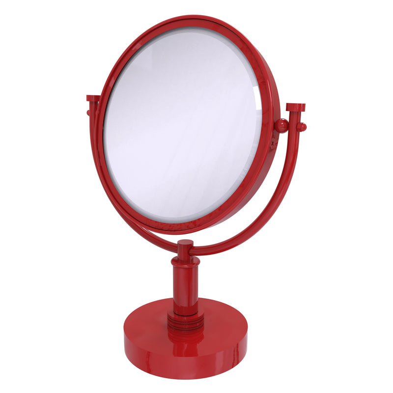 8 Inch Vanity Top Make-Up Mirror with Dotted Accents