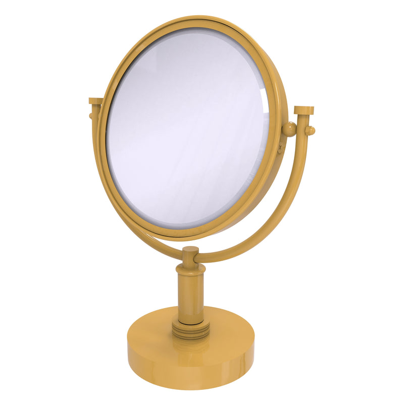 8 Inch Vanity Top Make-Up Mirror with Dotted Accents