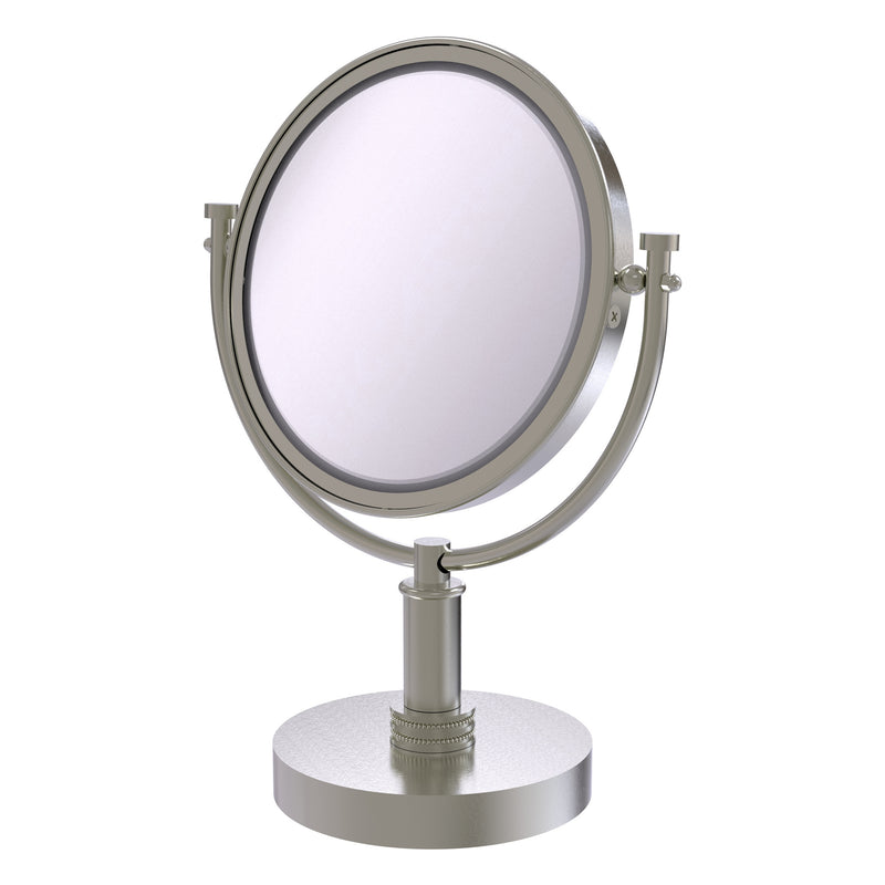 8 Inch Vanity Top Make-Up Mirror with Dotted Accents