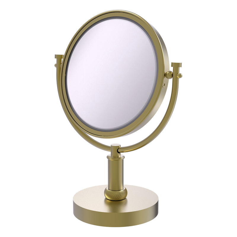 8 Inch Vanity Top Make-Up Mirror with Twisted Accents