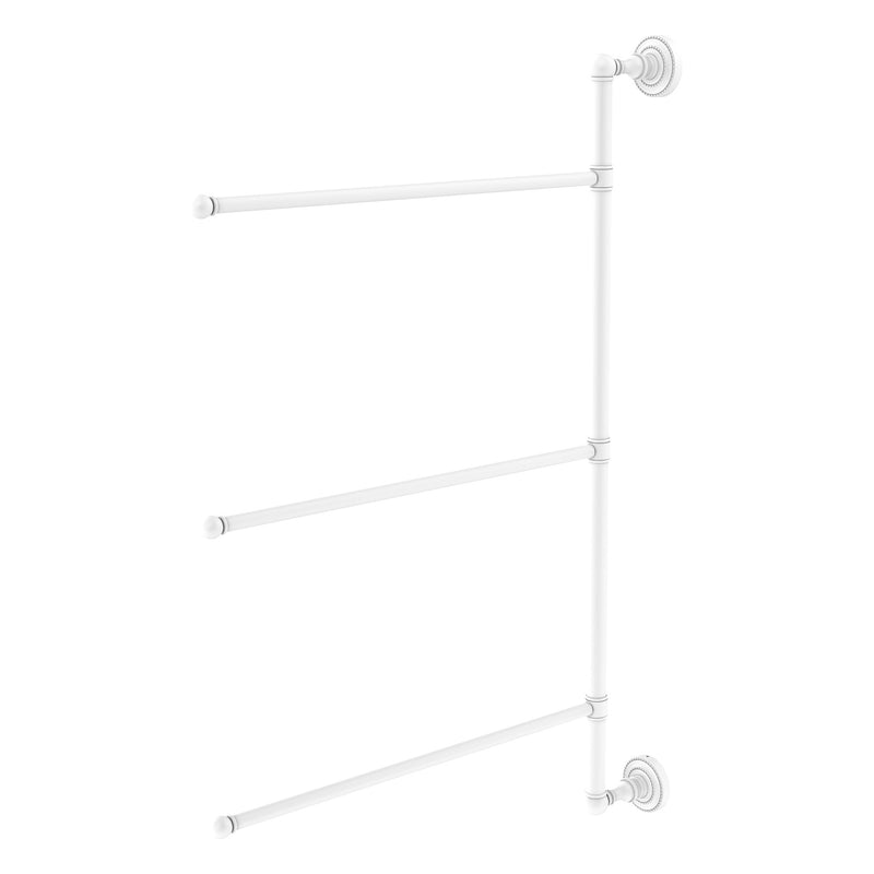 3 Swing Arm Vertical 28 Inch Towel Bar