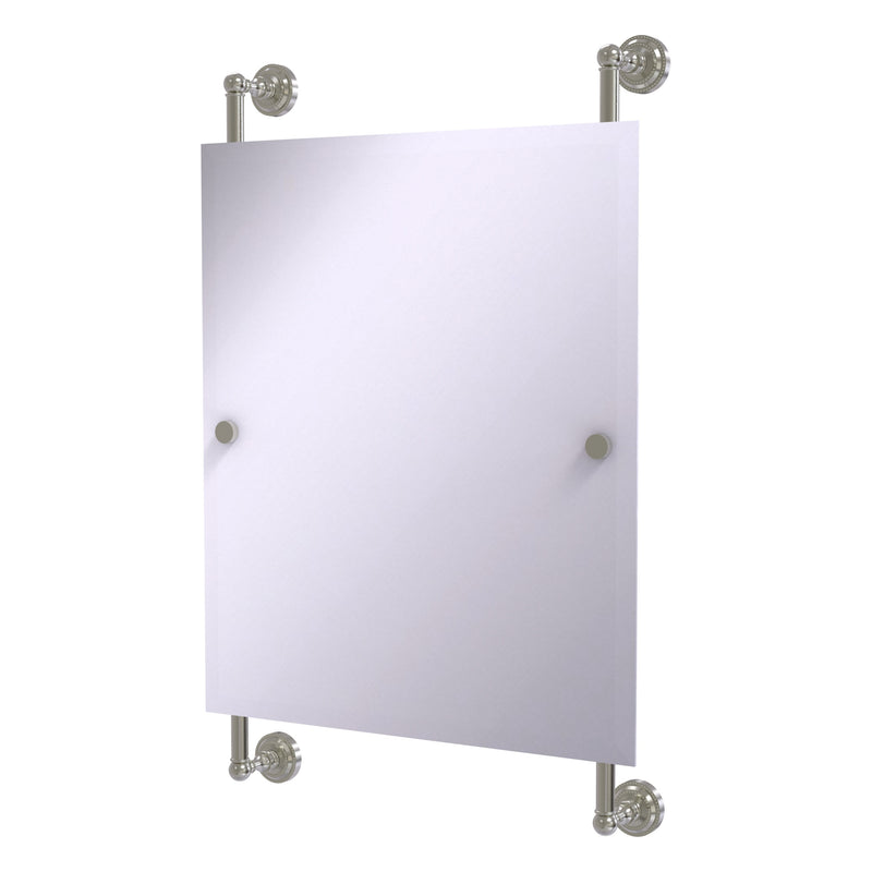 Dottingham Collection Rectangular Frameless Rail Mounted Mirror