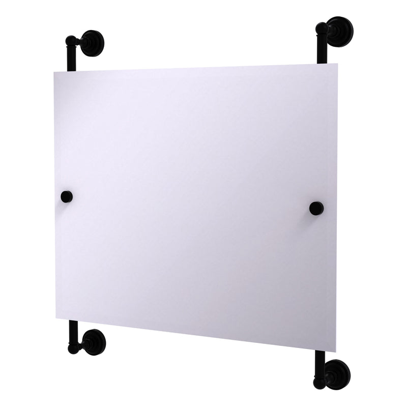 Dottingham Landscape Rectangular Frameless Rail Mounted Mirror