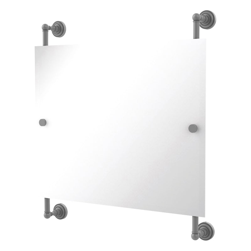 Dottingham Landscape Rectangular Frameless Rail Mounted Mirror